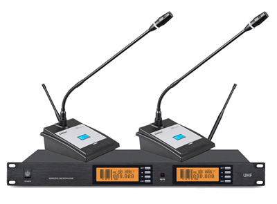 U-502 无线一拖二会议话筒