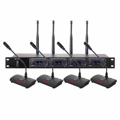 一拖四无线会议话筒HY-U1904MH系列