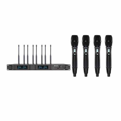 真分集一拖四无线手持话筒HY-U1914MS系列