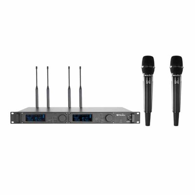 演出级真分集一拖二无线手持话筒HY-U1922MS系列