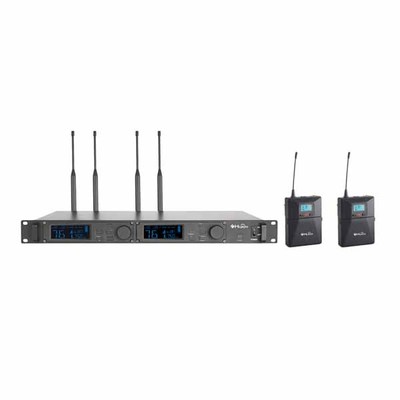 真分集一拖二无线头戴领夹话筒HY-U1912MT系列